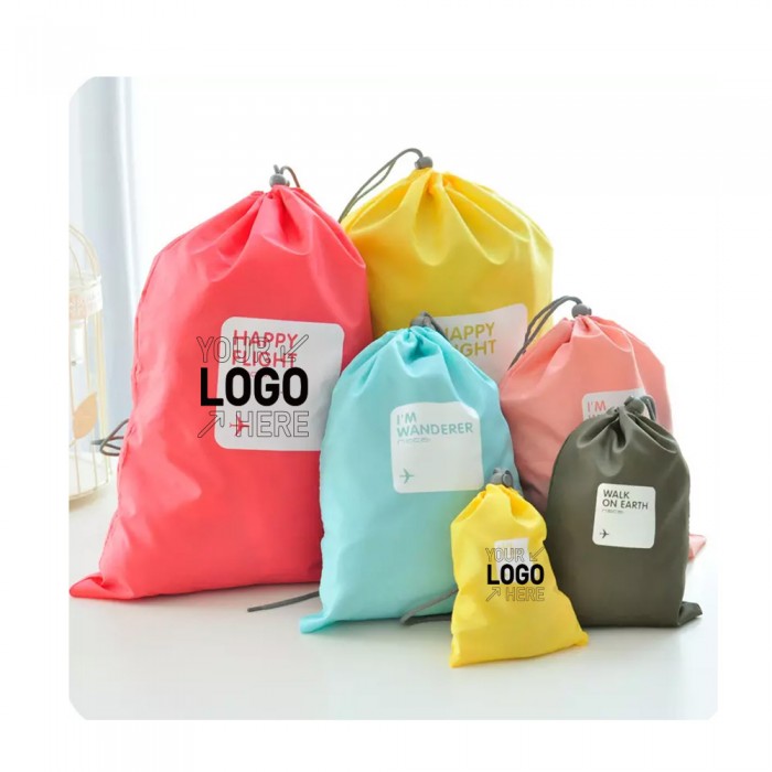 4pcs  Travel organizer drawstring bags 